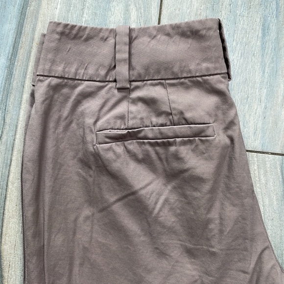 Ann Taylor Trousers Gray/Brown 0P - Picture 7 of 8